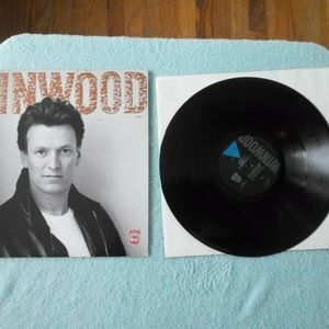 steve winwood ROLL WITH IT original 1st print LP -  traffic blind faith dust